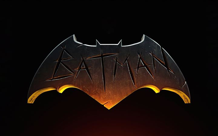 the batman logo dark 5k All Mac wallpaper