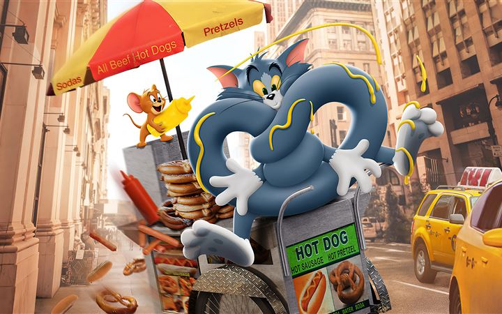 tom and jerry 2021 4k All Mac wallpaper