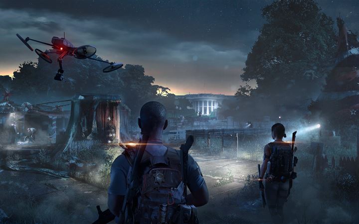 tom clancys the division 2 game 8k All Mac wallpaper