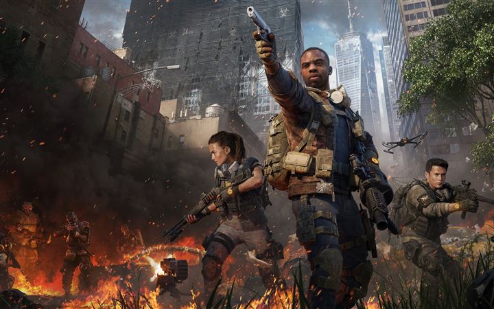 tom clanycs the division 2 warlords of new york 8k All Mac wallpaper