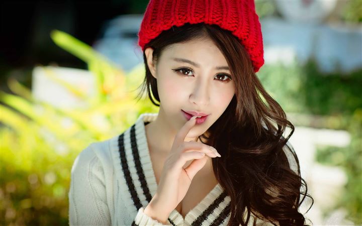 Asian girl Portrait MacBook Pro wallpaper