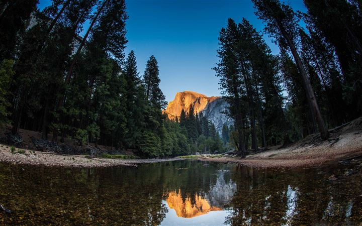 Half Dome Yosemite National Park MacBook Pro wallpaper