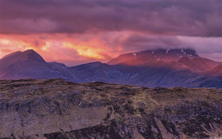 Mountain Range Panoramic MacBook Pro wallpaper