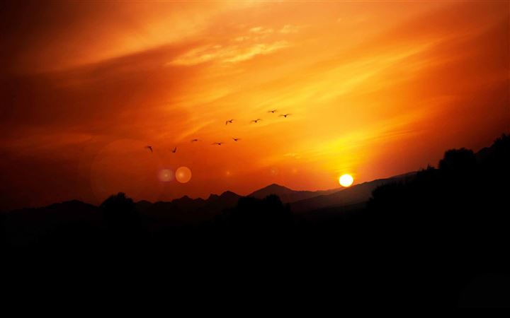 Sun Burn MacBook Pro wallpaper