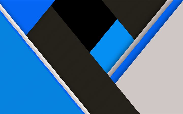 blue black material design 8k MacBook Pro wallpaper