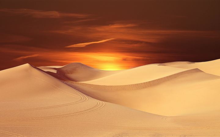 desert sand landscape 5k MacBook Pro wallpaper