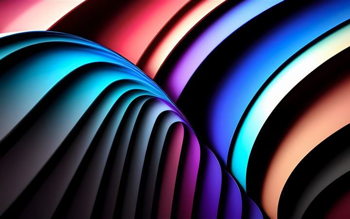 digital shape abstract 8k MacBook Pro wallpaper