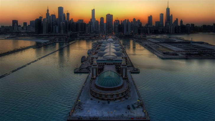 Chicago Skyline Mac Wallpaper