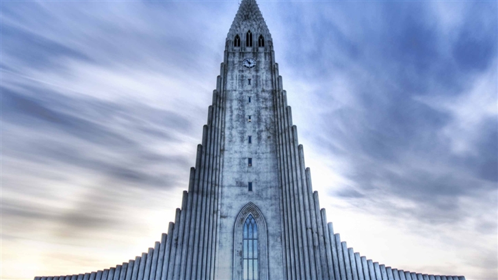 Church In Reikjavik Iceland Mac Wallpaper