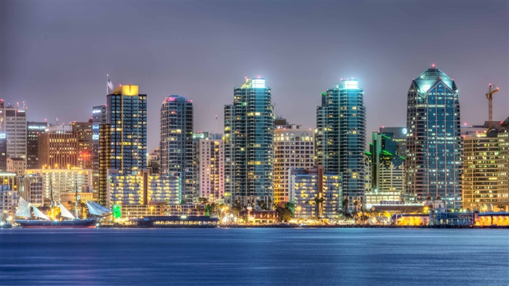 San Diego Skyline Mac Wallpaper