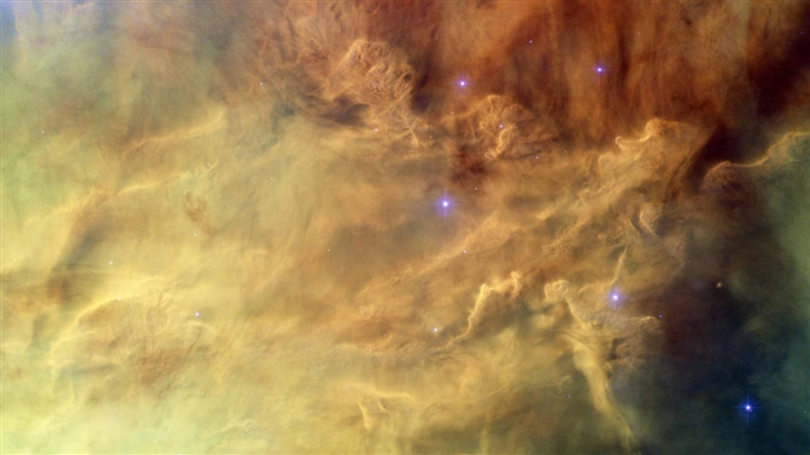 lagoon Nebula Catalogued As Messier Mac Wallpaper