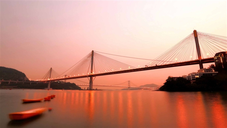 Bridge In Hong Kong Mac Wallpaper