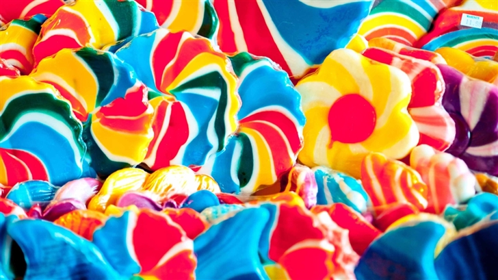 Colorful Candies Mac Wallpaper