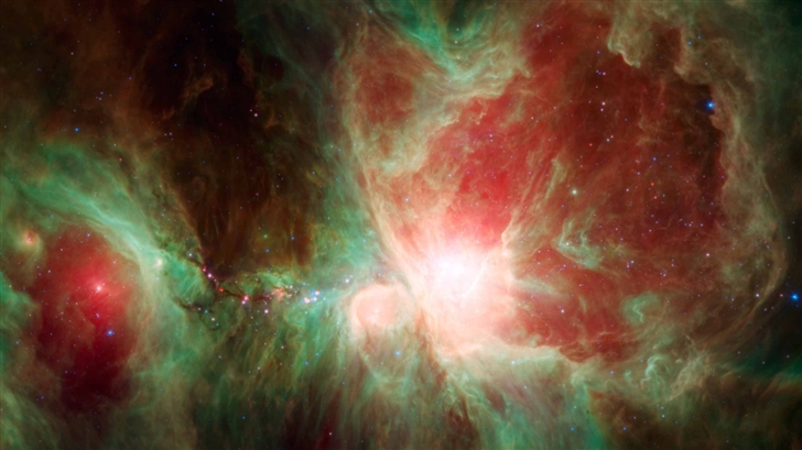 Nasa Spitzer Space Telescope Image Mac Wallpaper
