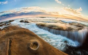 Ocean Flow MacBook Air wallpaper