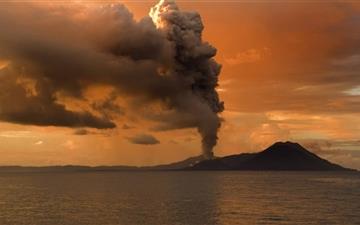 Papua New Guinea Volcanic Eruption All Mac wallpaper
