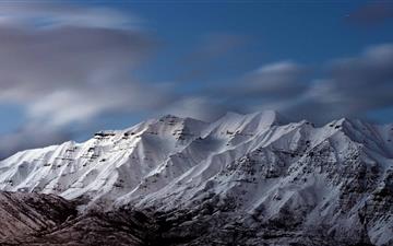 Snowy Mount Timpanogos All Mac wallpaper