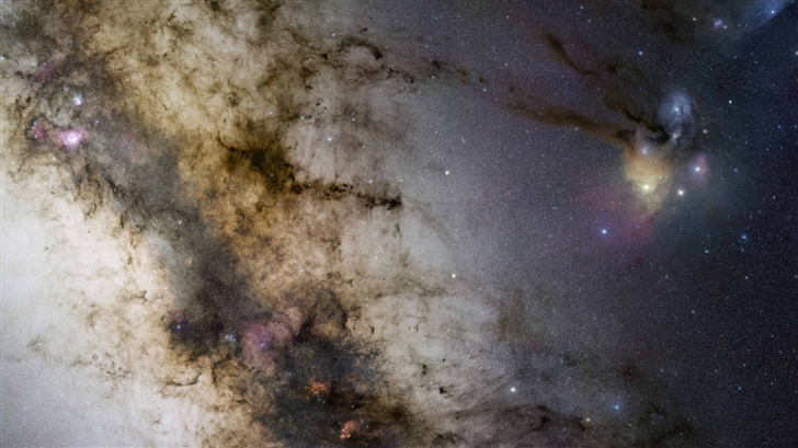 Milky Way Starscape Mac Wallpaper