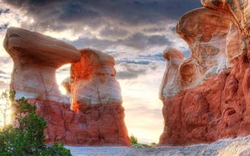 Utah Monument Valley Rocks All Mac wallpaper