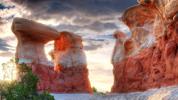 Utah Monument Valley Rocks Mac Wallpaper