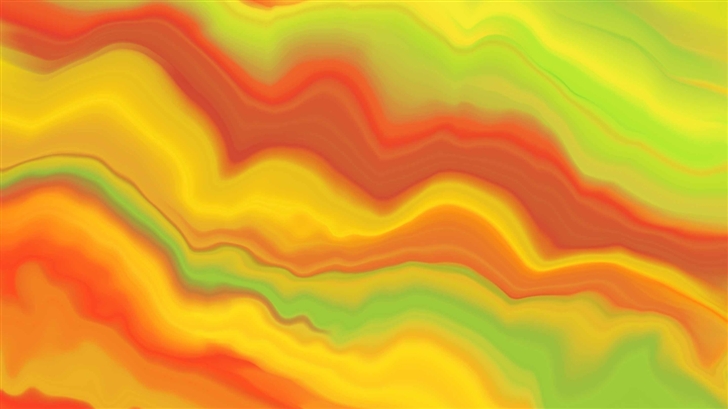 Paint Waves Mac Wallpaper
