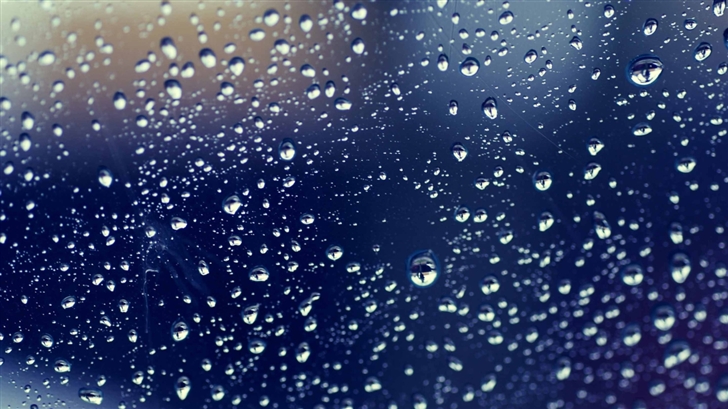 Water Drops Reflections Mac Wallpaper