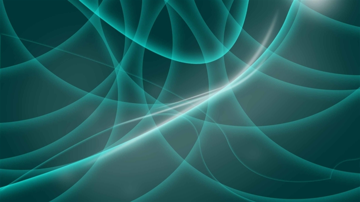 Abstract Turquoise Lines Mac Wallpaper