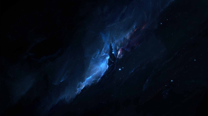 Klyck Nebula Remastered Mac Wallpaper