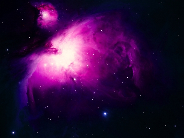 Purple Orion Nebula Mac Wallpaper