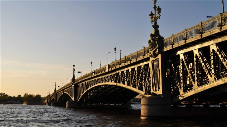Bridge In Saint Petersburg Mac Wallpaper