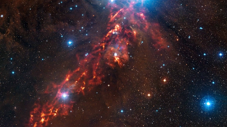 Star Formation In The Orin Nebula Mac Wallpaper