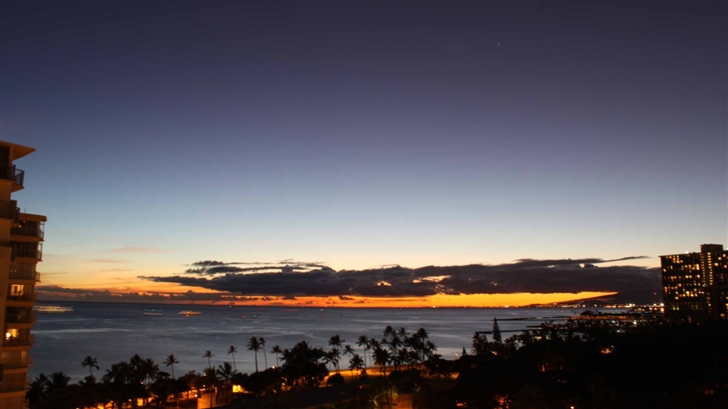 Sundown Oahu Hawaii Mac Wallpaper