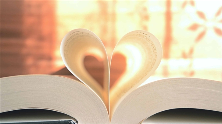 Heart Book Mac Wallpaper