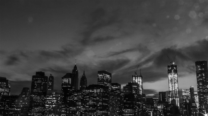 New York City Black And White Mac Wallpaper