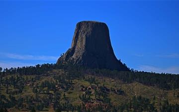 Devils Tower From A Distance All Mac wallpaper