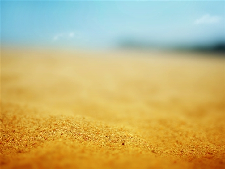 Sand Depth of Field Mac Wallpaper
