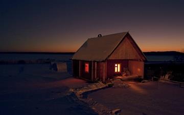 Small Cottage All Mac wallpaper