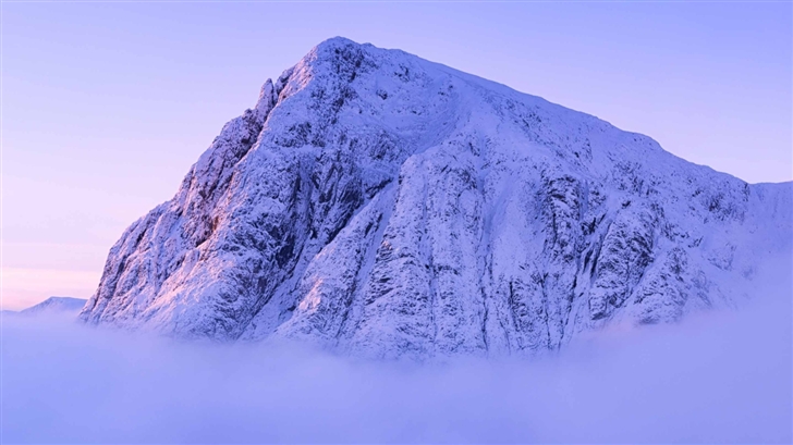 Mountain Peak Mist  Mac Wallpaper