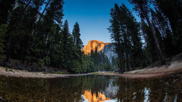 Half Dome Yosemite National Park Mac Wallpaper
