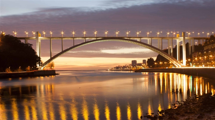 Ponte Arrabida Porto Portugal Mac Wallpaper