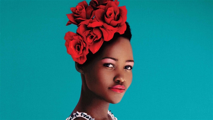 Lupita Nyongo Portrait Mac Wallpaper