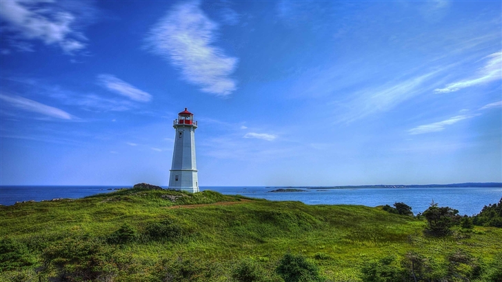Louisbourg Lighthouse Mac Wallpaper