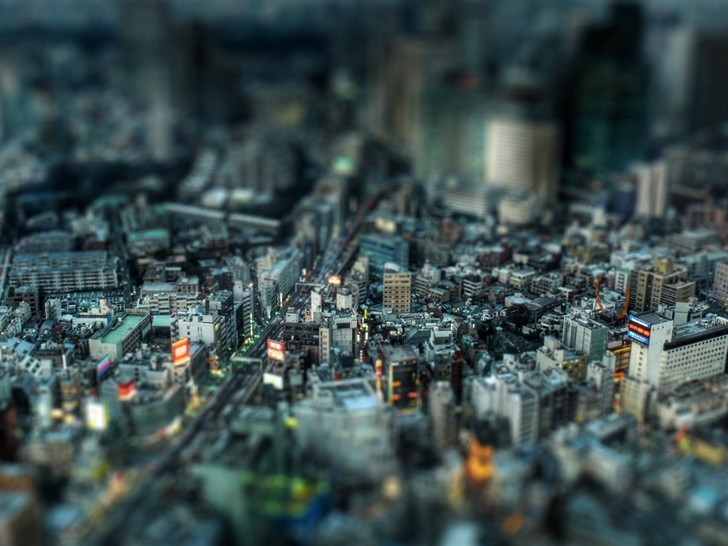 Miniature City 2 Mac Wallpaper