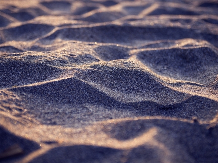 Sand close-up Mac Wallpaper