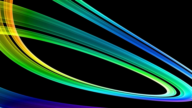 Rainbow Lines Mac Wallpaper