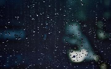 Water Drops On A Mesh All Mac wallpaper