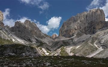 Rosengarten Mountain Range In Italy All Mac wallpaper