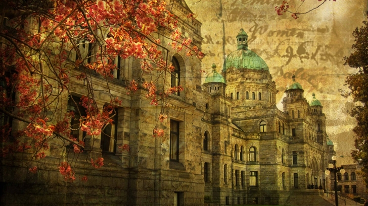 British Columbia Parliament Buildings Mac Wallpaper