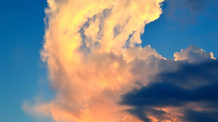 Evening Clouds Mac Wallpaper