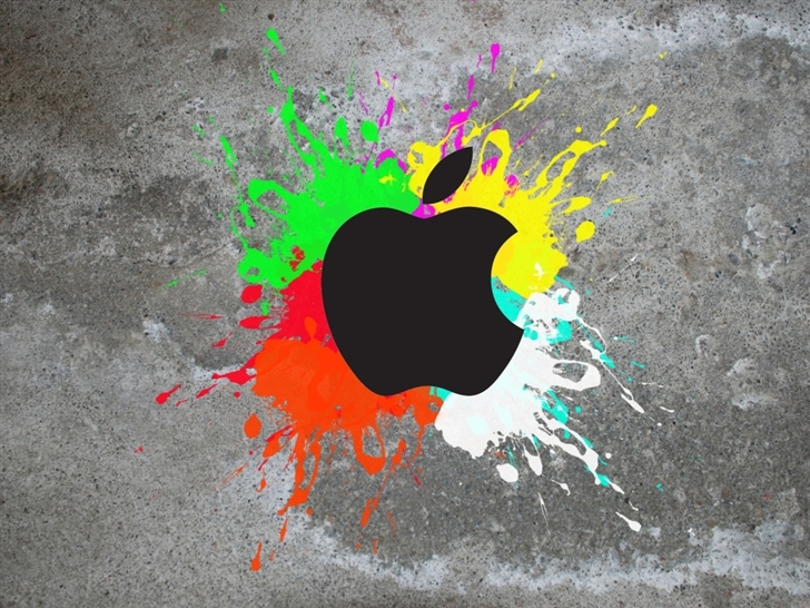 Colorful apple Mac Wallpaper